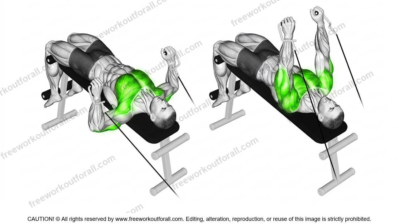 Decline Cable Press