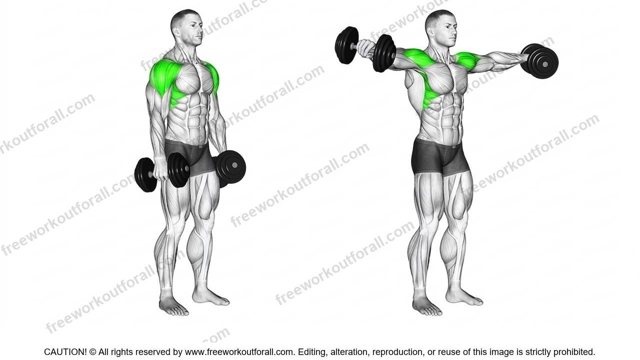 Lateral Dumbbell Raises