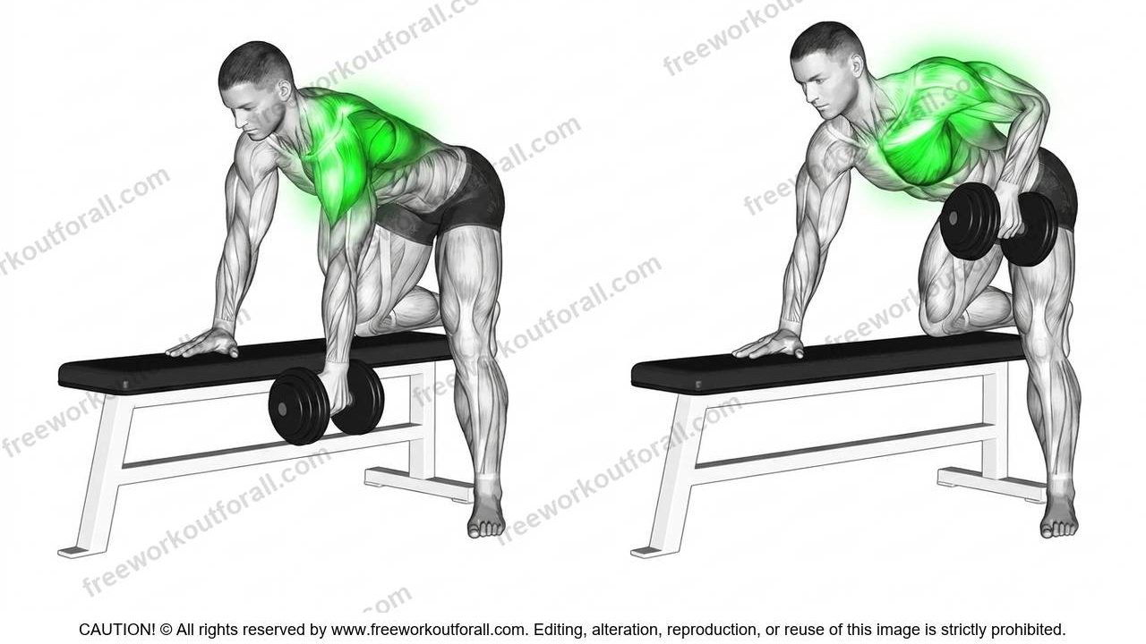 One Arm Dumbbell Row