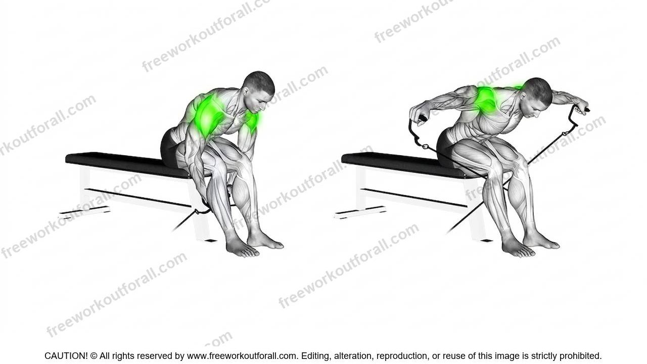 Seated Cable Lateral Raises
