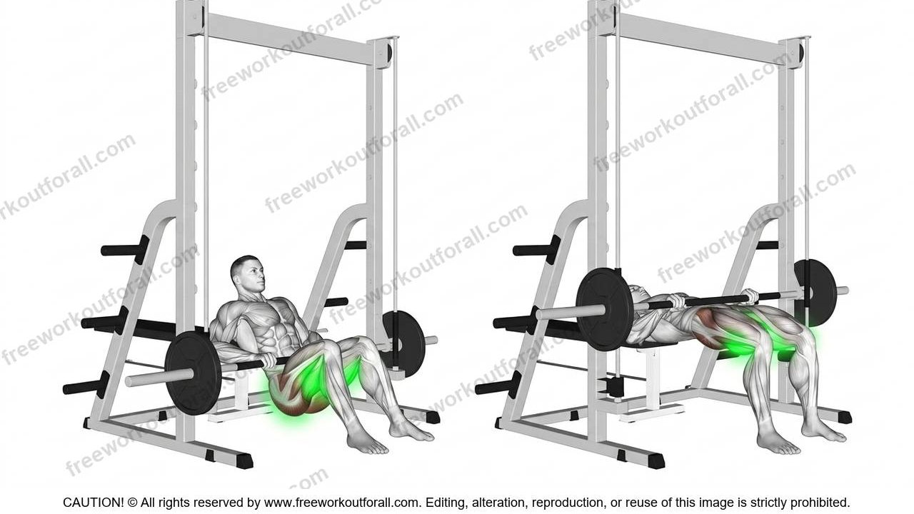 Smith Machine Hip Thrusts